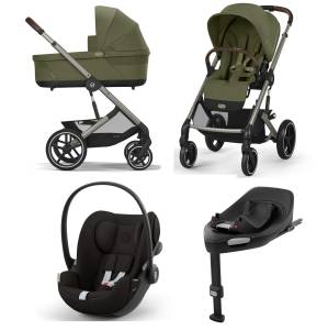  Cybex Balios S Lux 2.0 wózek dziecięcy zestaw 4w1 / Moss Green