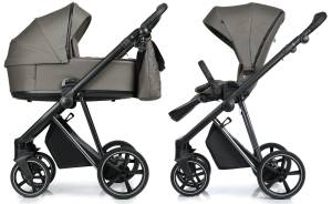 Roan IVI 2.0 wózek dziecięcy głęboko spacerowy zestaw 2w1 / Taupe