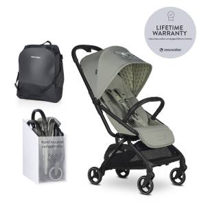 Easywalker Rockey S wózek spacerowy kompaktowy samolotówka / Snoopy Limited Peanuts Iconic