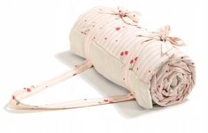 La Millou koc piknikowy velvet roz. XXL 180x190 cm / Mom Cheri