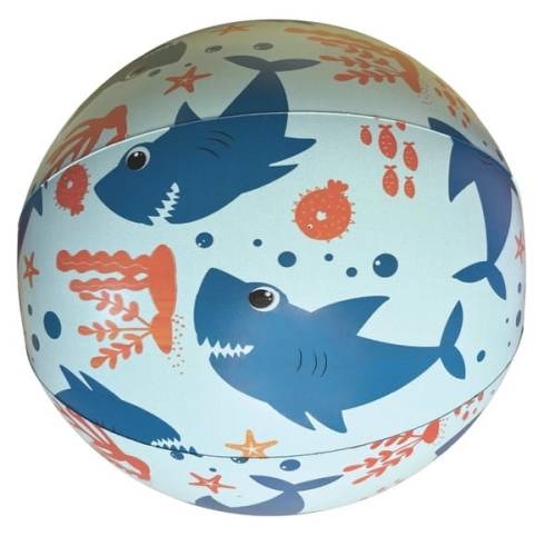 2023se1370 the swim essentials duża piłka plazówa dmuchana blue shark 7432234238233.jpg