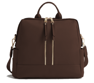 Joissy Mini 2.0 plecak i torba dla mamy do wózka 2w1 / Dark Chocolte