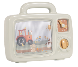 Little Dutch Musical TV sensoryczna zabawka dla dzieci Little Farm 12M+