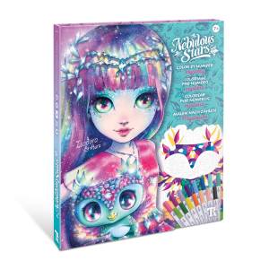 Kreatywna kolorowanka z flamastrami Mystery 7+, Nebulous Stars Malowanie po numerach