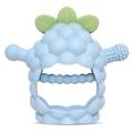 RazBaby Gryzak Silikonowy na ząbkowanie dla Niemowląt  Razberry Grip błękitny, 3m+ 857371000906 (1).jpg