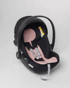 PIAPIMO Wkładka antypotowa do fotelika z lnem 0-13 kg różowa