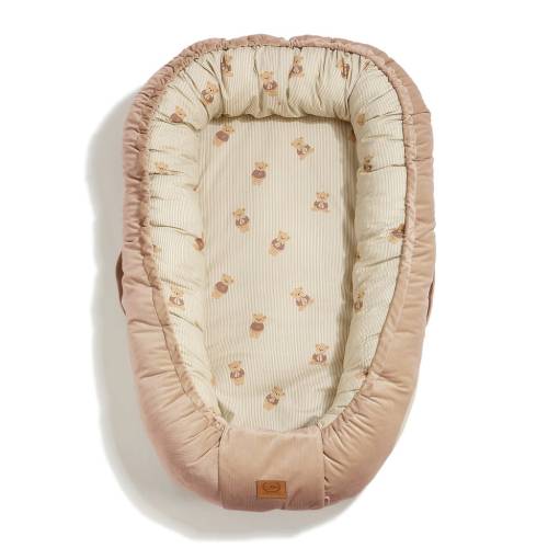 Kokon Best Nest Velvet BABY BEAR (M - 110 x 70 cm) [153843-NEST-BBR].jpg