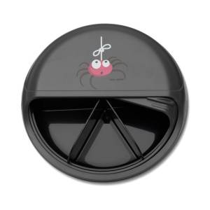 Carl Oscar Small SnackDISC 5 komorowy obrotowy pojemnik na przekąsk Spider