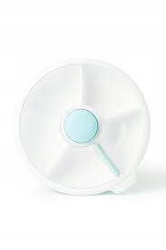 GOBE SNACK SPINNER Duży pojemnik na przekąski  Macaron Blue