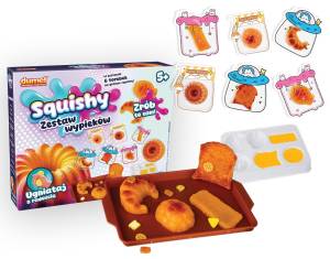 Dumel Squishy Zestaw Wypieków zestaw masy plastycznej 5+