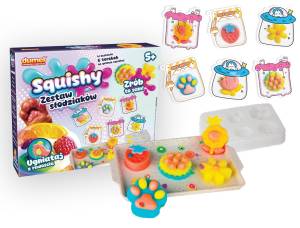 Dumel Squishy Zestaw Słodziaków zestaw masy plastycznej 5+
