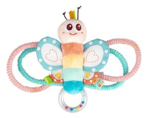 Balibazoo zabawka sensoryczna motyl Tymek dzwoneczek Dumel 0M+