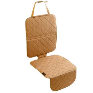 WeAreOne mata ochronna do auta pod fotelik samochodowy / Beżowa