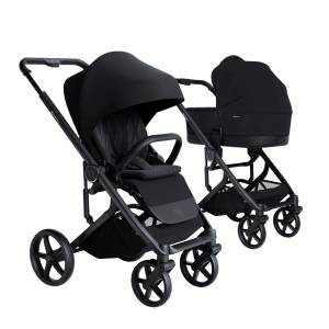 Avionaut Wózek wielofukcyjny  Sirius 2w1 Black  + Gratis adaptery  