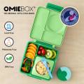 Omie-Omiebox-Lunchbox-z-termosem-pojemnik-sniadaniowka-dla-dzieci-Green-Stan-opakowania-oryginalne.jpg