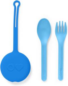 OMIE OMIEPOD zawieszka - pokrowiec ze sztućcami, Capri Blue