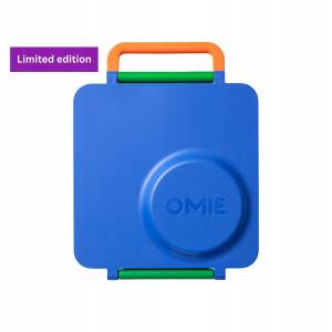 OMIE OMIEBOX lunch box z termosem, lunczówka Monster Blue Limited Edition