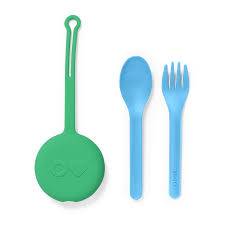 OMIE OMIEPOD zawieszka - pokrowiec ze sztućcami, Mint Green
