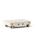 MODU - Scooter Board - deska sand grey/ yhoney yellow