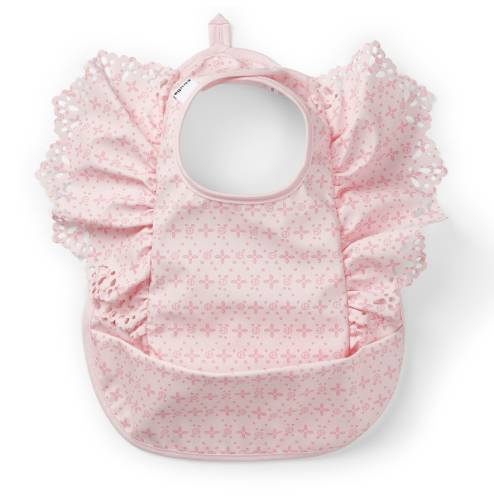 Elodie Details - Śliniaczek - Embroidery Anglaise Pink 7333222023575 (1).jpg