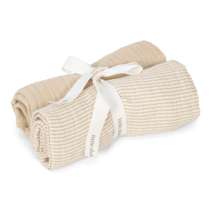Little Dutch Otulacze muślinowe 70x70 cm Pure soft beige