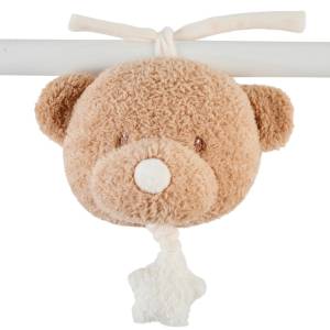 NATTOU Zabawka muzyczna z zawieszką Teddy miś 16 cm, 0m+