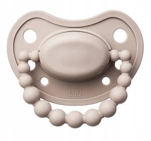 LUU Kids Smoczek pozycjonujący 3-6M Symetryczny Sand Storm