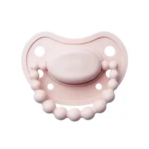LUU Kids Smoczek pozycjonujący 0-3M+ Symetryczny Velvet Blush