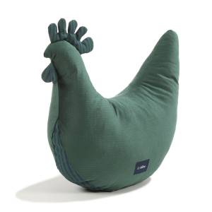 La Millou poduszka do karienia kura babci dany velvet / Stripes Green