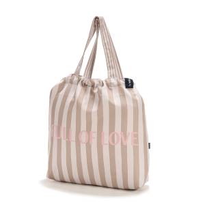  La Millou Shopper Bag torba na ramie / L STRIPES BEIGE