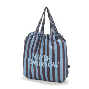  La Millou Shopper Bag torba na ramie / L STRIPES BLUE