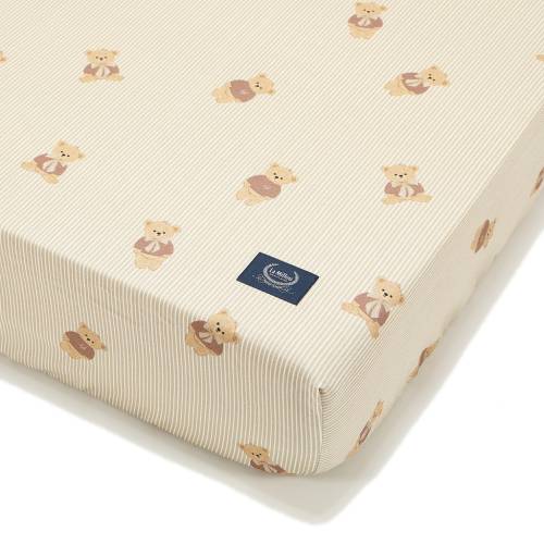baby bear prześcieradło z gumką bawełna roz. S 120x60 cm la millou 5905143638392.jpg