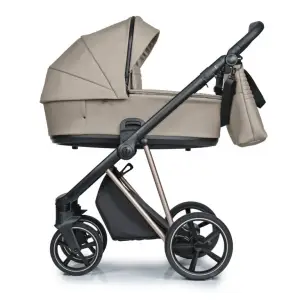 Roan IVI 2.0 Vintage Collection  wózek dziecięcy głęboko spacerowy zestaw 2w1 /  Almond Sugar