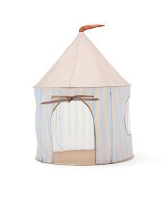 Kid's Concept - Namiot do zabawy w paski, błękitny