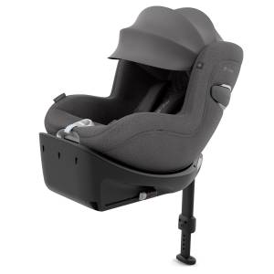 Cybex Sirona Ti obrotowy fotelik samochodowy 40-105 cm do 19 kg / Mirage Grey Plus