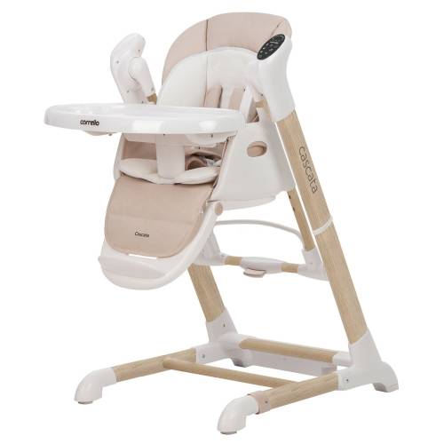 Cream Beige Wooden krzesełko do karmienia bujaczek carello cascata 6900103000928  (1).jpg