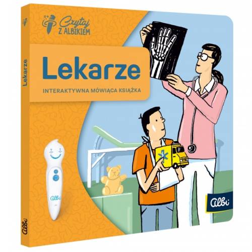 lekarze albi Albi Miniksiążka zawody Lekarze 5+ Czytaj z Albikiem 9788395423918 (1).jpg