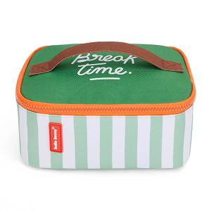 Hello Hossy Lunchbox Maxi Green Stripes