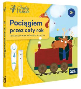  Czytaj z Albikiem Miniksiążka Pociągiem przez cały rok 2+ Albi