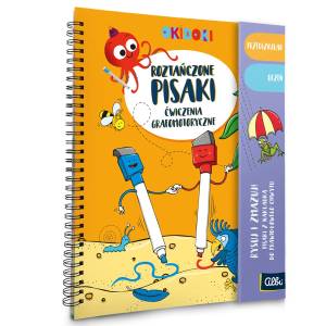  Okidoki Roztańczone pisaki Kreatywna książeczka dla dzieci 5+ Albi 