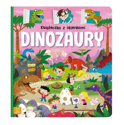 Książeczka z okienkami. Dinozaury 9788382134766 (1).jpg