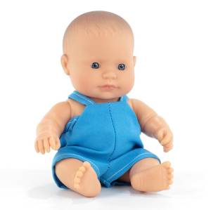 Miniland Lalka chłopiec Europejczyk 21cm Miniland My Friends & Me 