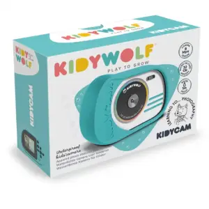 Kidywolf  Wodoodporny aparat dla dzieci  - miętowy