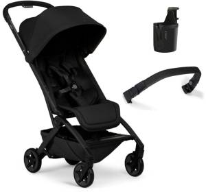 Joolz Aer 2 - lekki wózek spacerowy, wózek do samolotu, zestaw z akcesoriami | Space Black