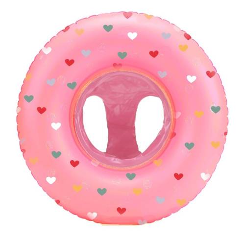Koło do pływania Baby Rosy Hearts Vanilla Copenhag 5710098012452.jpg