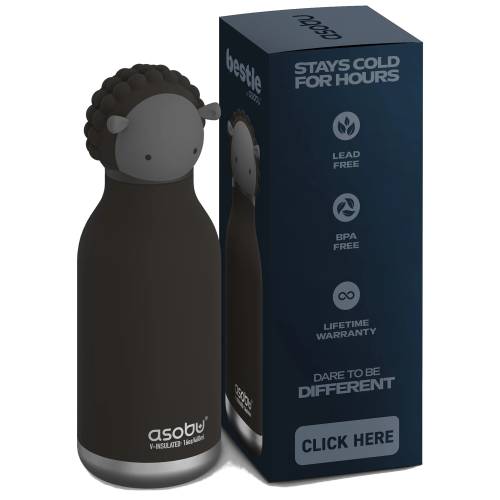 Butelka termiczna ze słomką Bestie Asobu – Owca czarna 460 ml 842591058820 (1).jpg