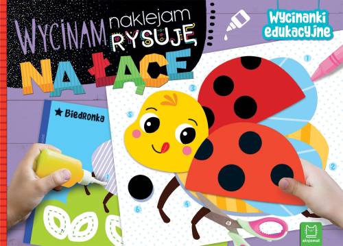 Wycinam, naklejam, rysuję. na łące Wycinanki edukacyjne aksjomat 9788382139679 1.jpg