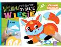 Wycinam, naklejam, rysuję. W lesie. Wycinanki edukacyjne Aksjomat 9788383740379 (1).jpg