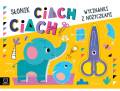 Wycinanki z nożyczkami. Słonik ciach, ciach! aksjomat 9788383741079  (1).jpg