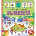 Zwierzęta. Książeczka z okienkami. 100 okienek - 100 słów aksjomat 9788383740935 (1).jpg